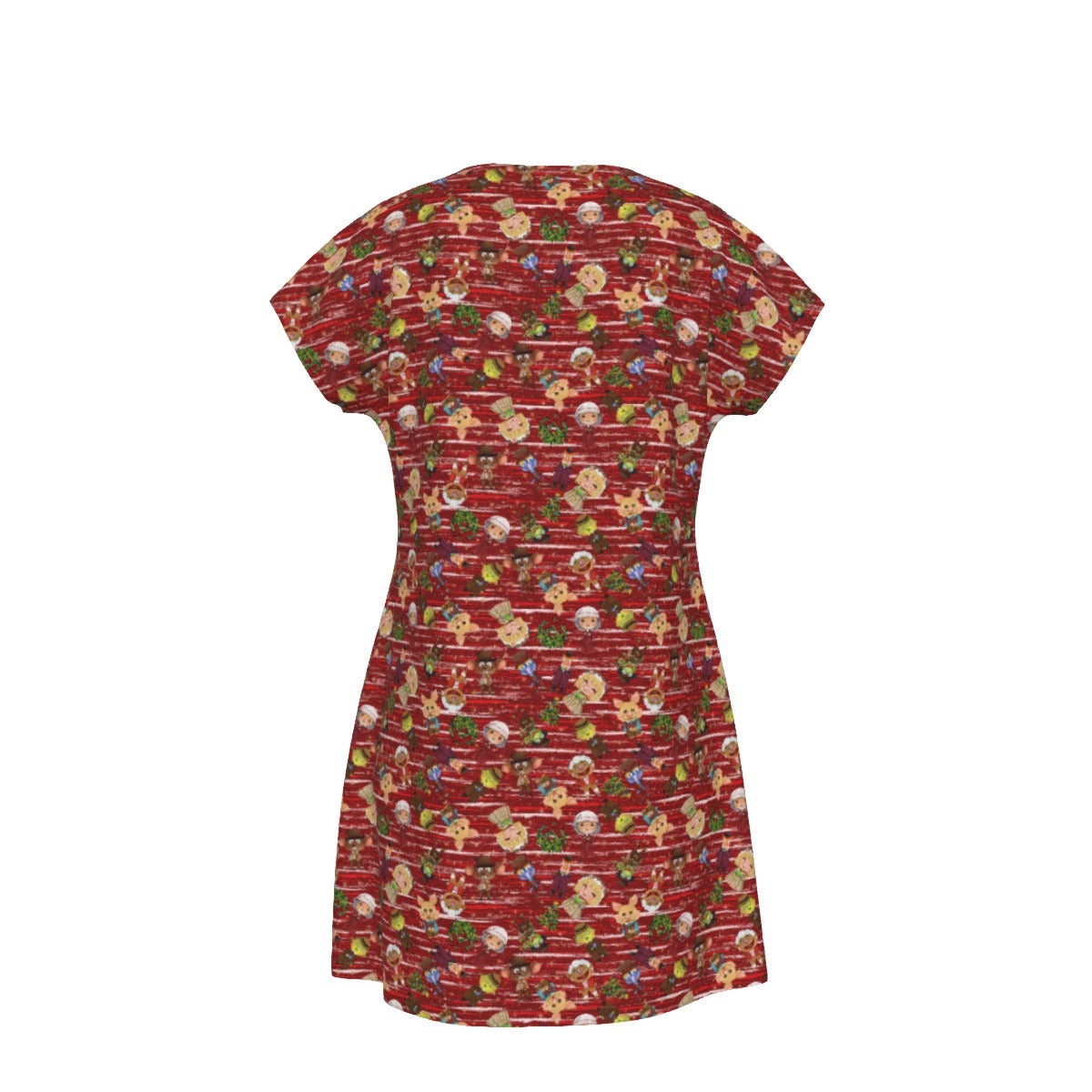 A Very Festive Puppet Christmas - Women's T-Shirt Dress
