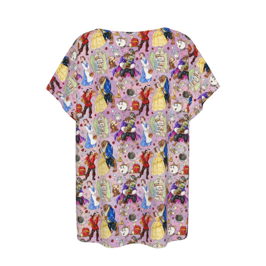 Enchanted Tale Sketch - Women’s Relaxed Fit Scoop Tee