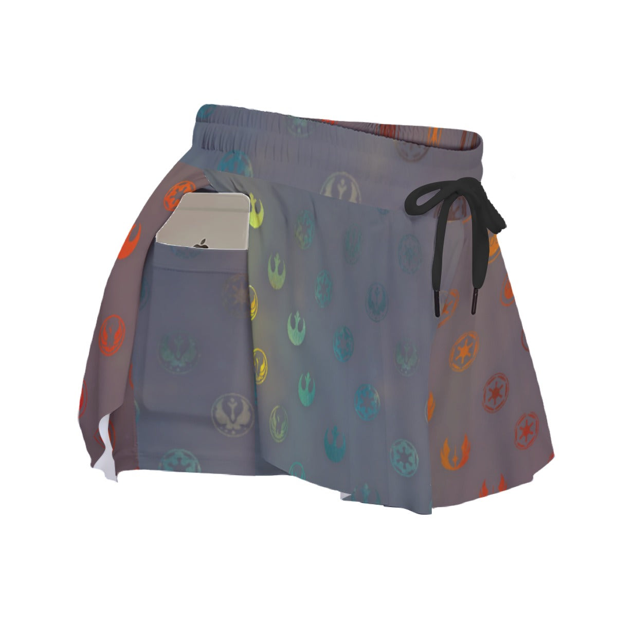 Galaxy Far Away - Women's Flowy Pocket Shorts