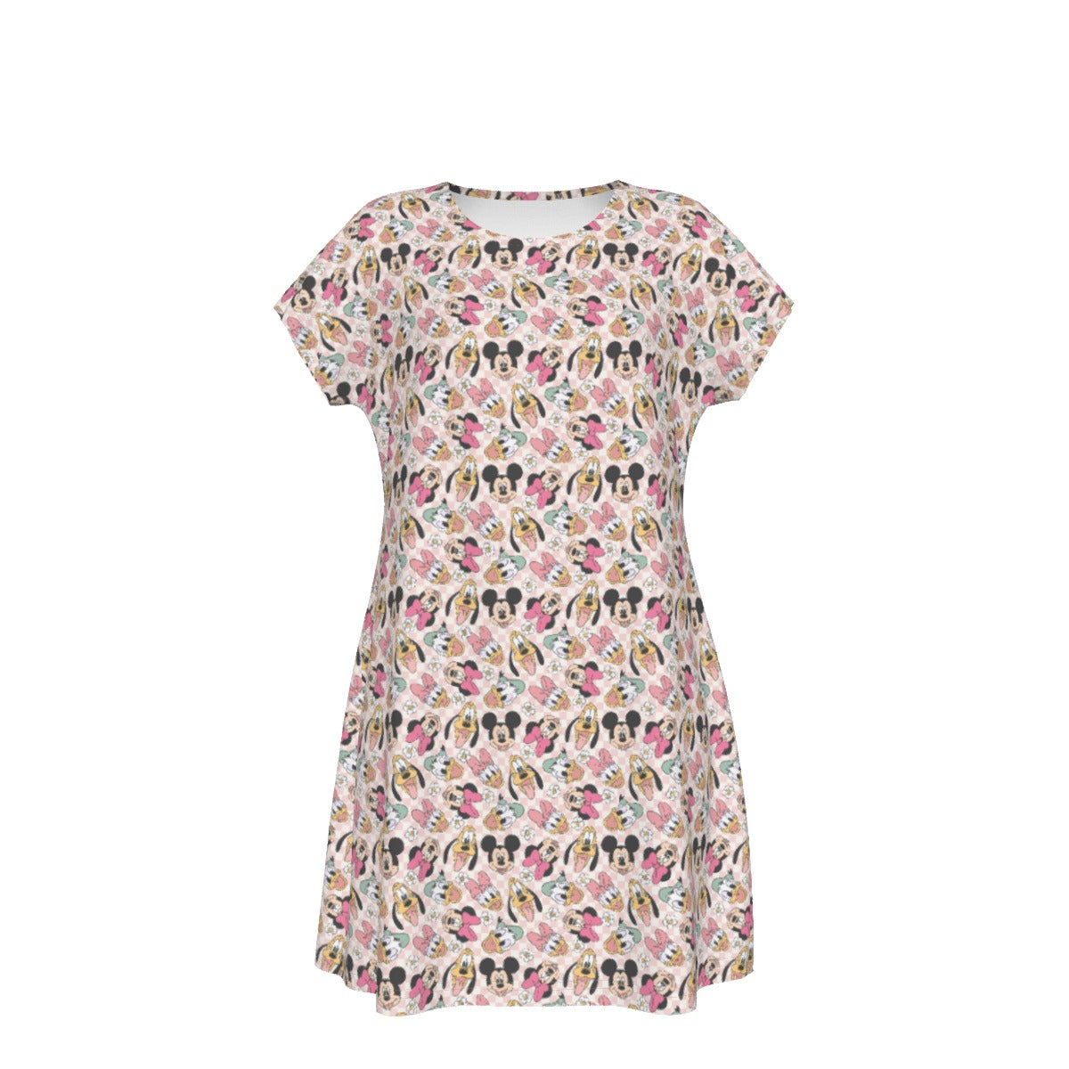 Pastel Picnic Party - Women's T-Shirt Dress