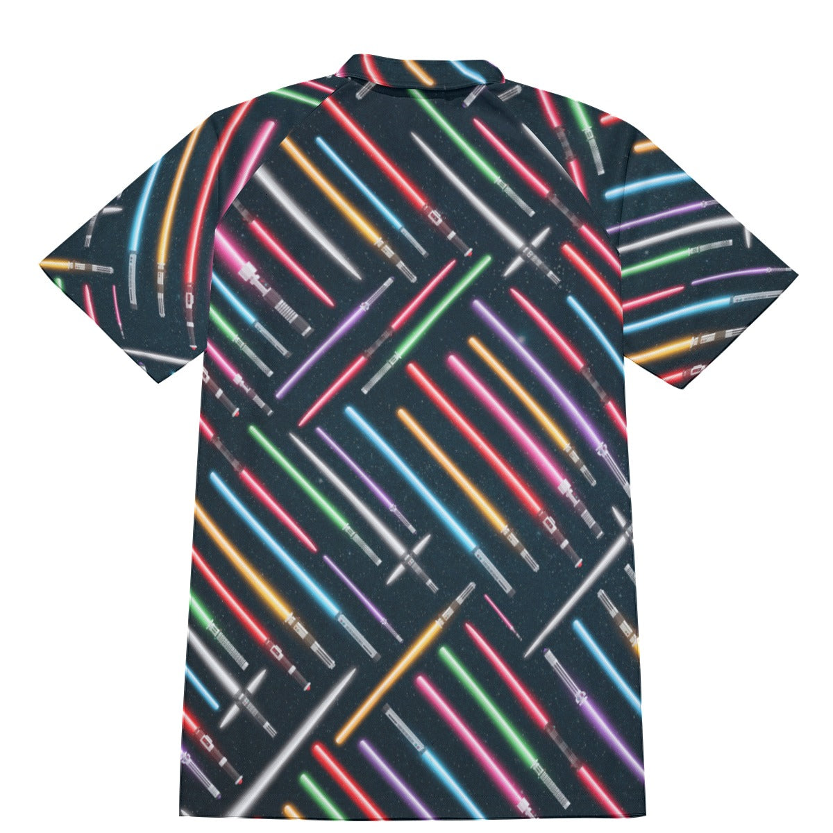 Vibrant Galaxy Sabers - Men's Polo Shirt