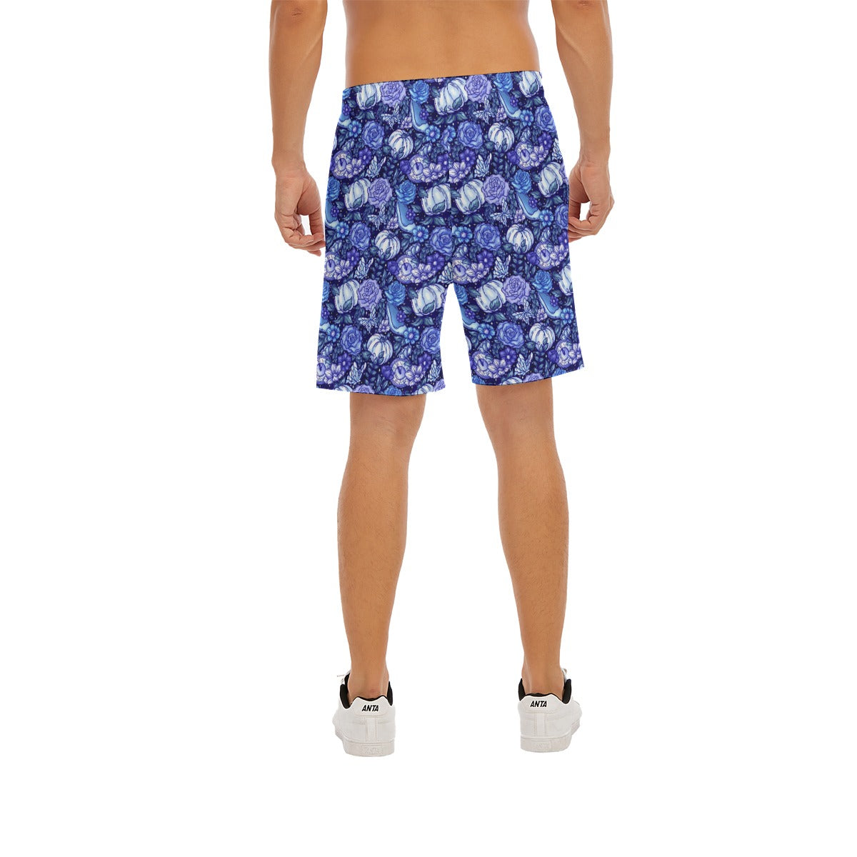 Fairytale Florals – Royal Ball - Men’s Pocket Beach Shorts