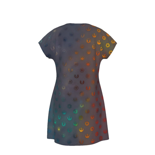 Galaxy Far Away - Women's T-Shirt Dress