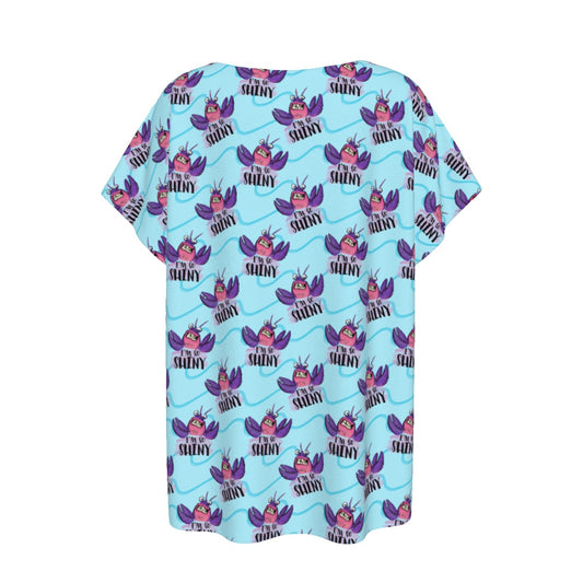 Shiny Deep-Sea Villain - Women’s Relaxed Fit Scoop Tee