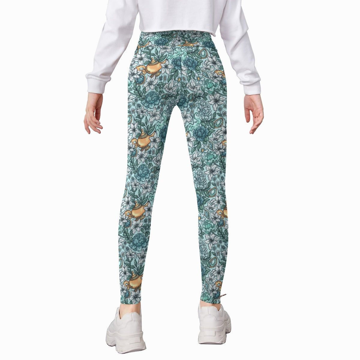 Fairytale Florals - Arabian Princess - Kid's Leggings