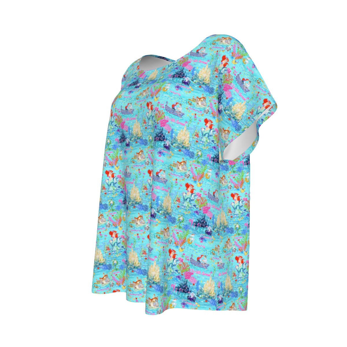 Ocean Wonderland Dreams - Women’s Relaxed Fit Scoop Tee