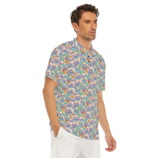 Tattoo Hearts Island Mischief - Men's Polo Shirt