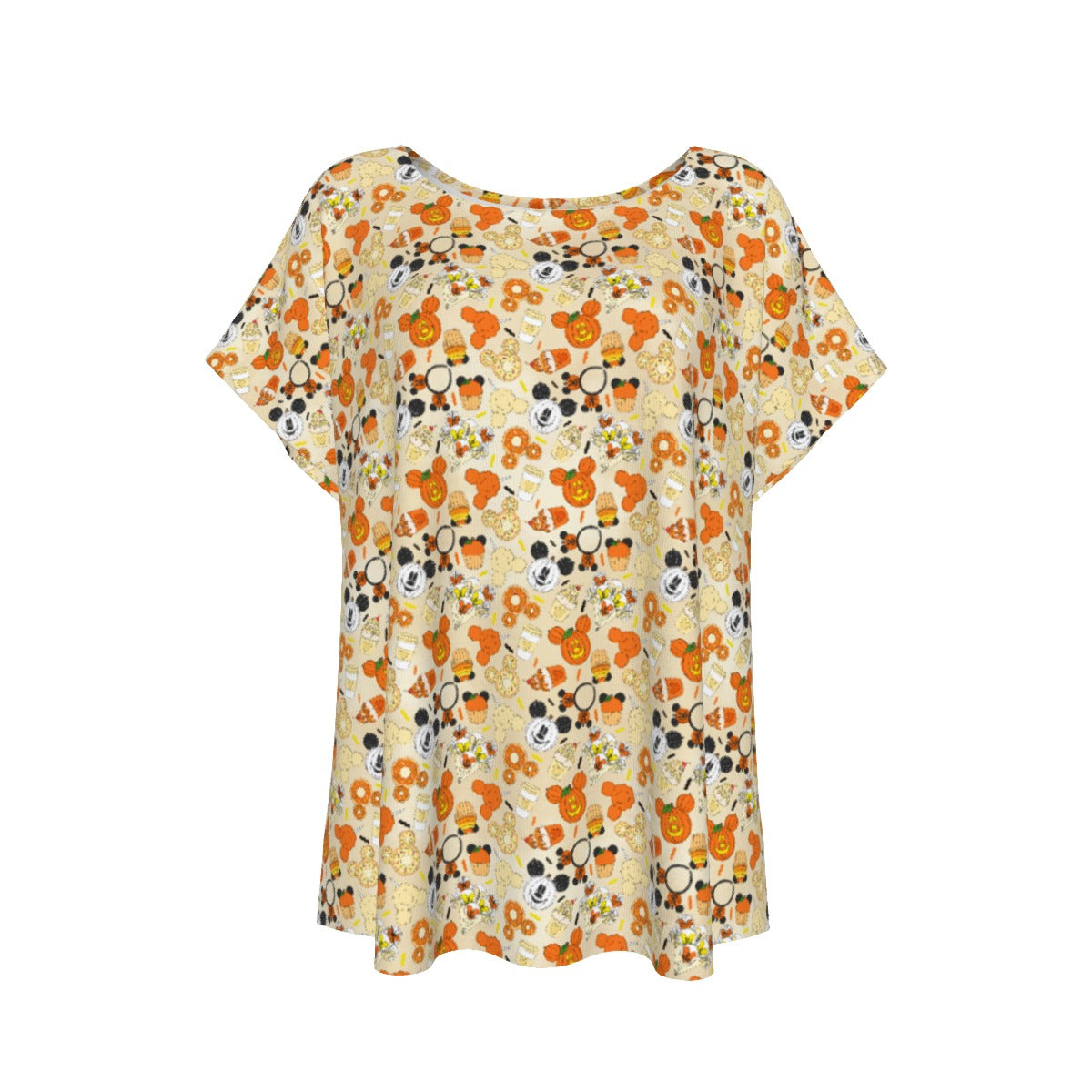 Halloween Snack Treats - Women’s Relaxed Fit Scoop Tee