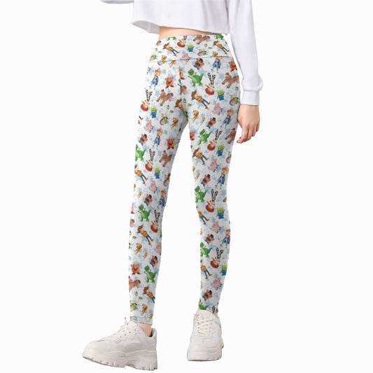 Playful Toy Friends - Kid's Leggings