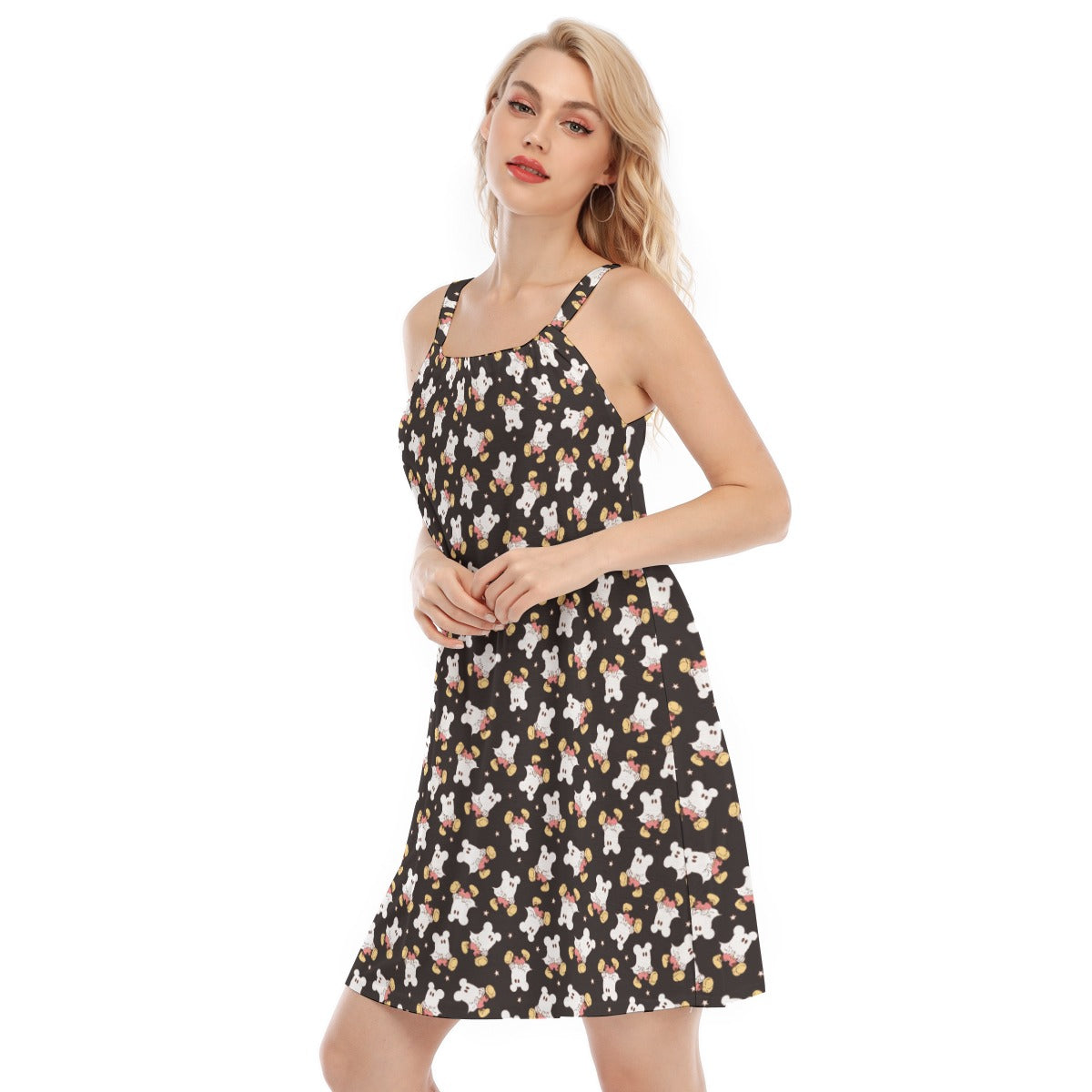 Ghostly Mouse - Women’s Adjustable Sundress