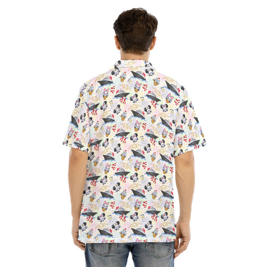 Wish Cruise Celebration - Men's Hawaiian Button Up Shirt