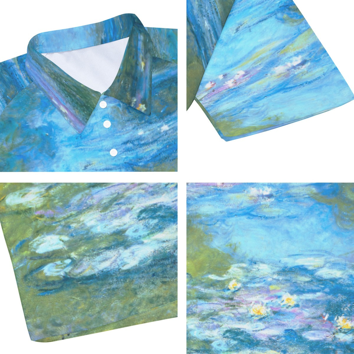 Monet Water Lillies - Men's Polo Shirt