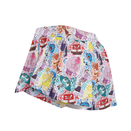 Floral Emotions - Women's Flowy Pocket Shorts