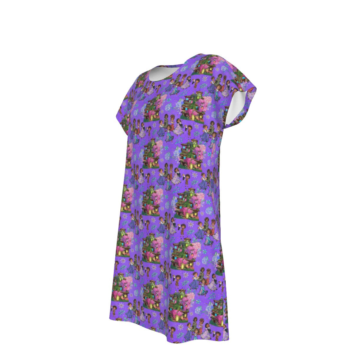Whimsical Family Magic - Women's T-Shirt Dress