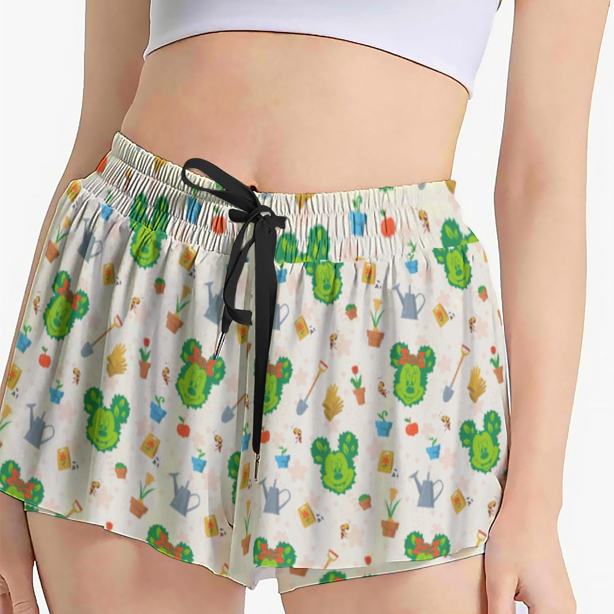 Spring Flower & Garden Festivalival - Women's Flowy Pocket Shorts