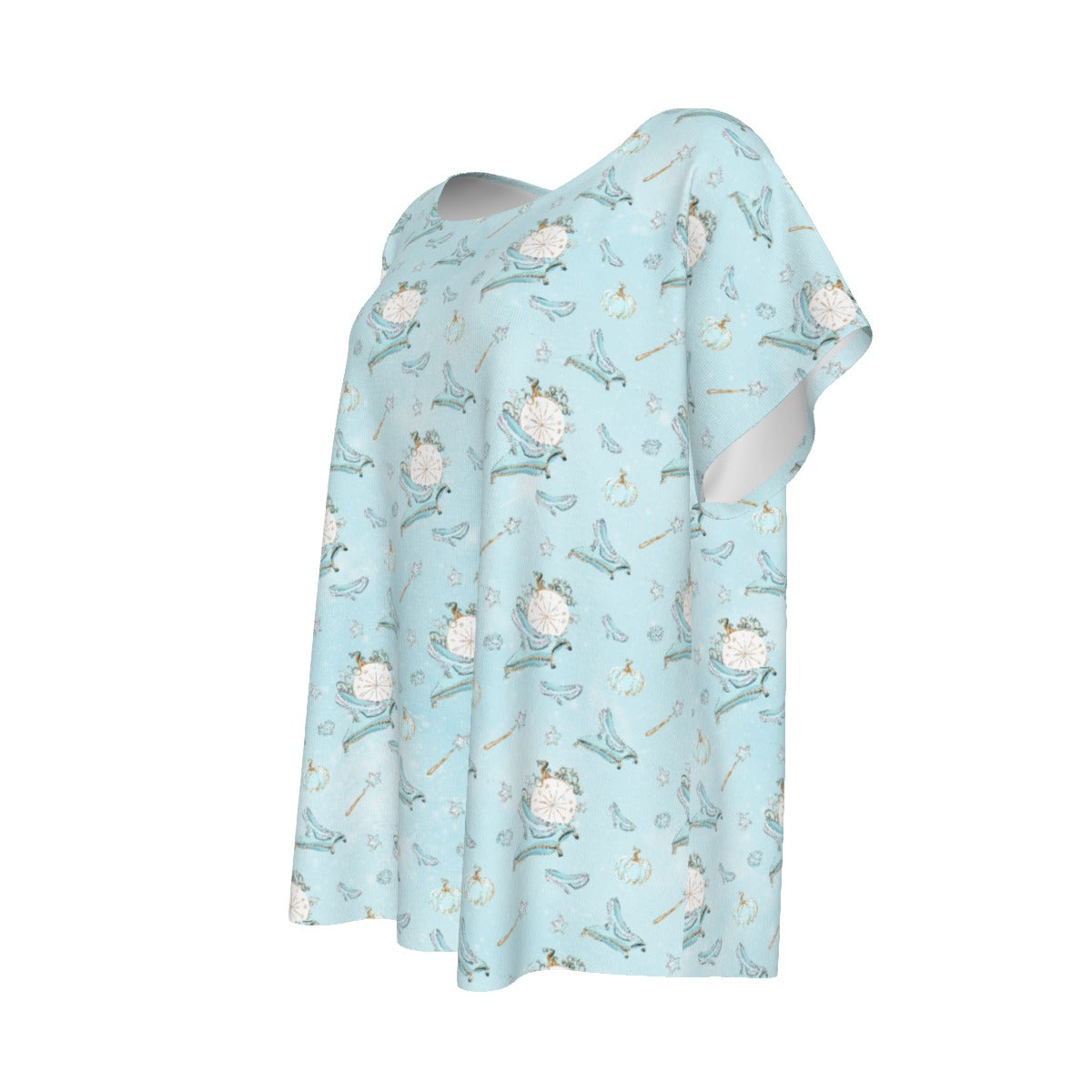 Enchanted Glass Slipper - Women’s Relaxed Fit Scoop Tee