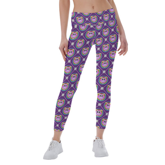Geometric Figment - Women's Yoga Leggings