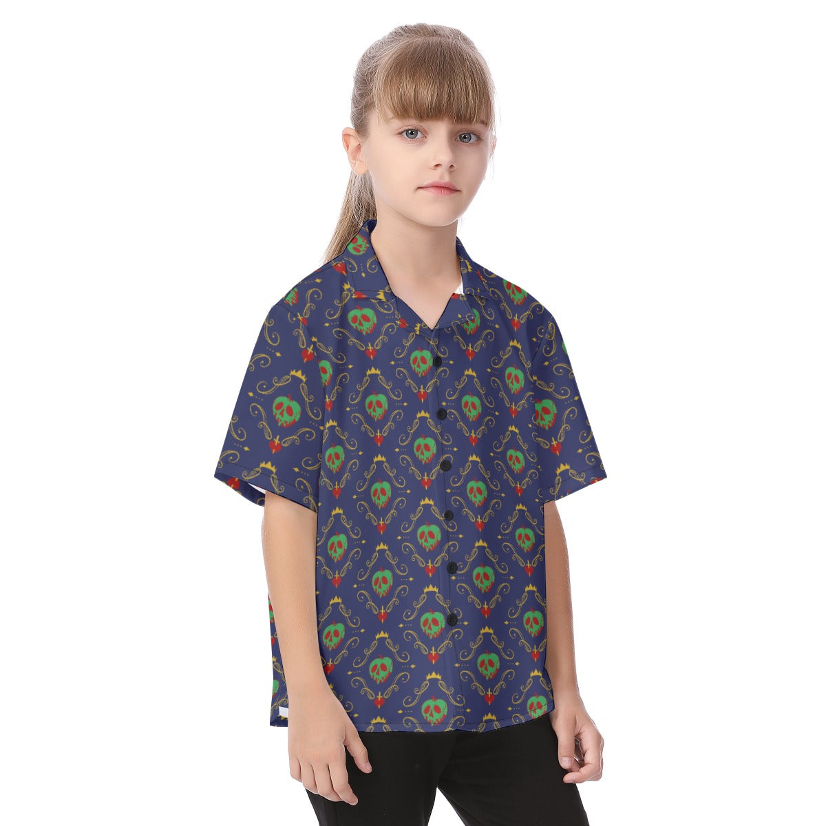 Poison Apple - Kid's Hawaiian Button Up Shirt