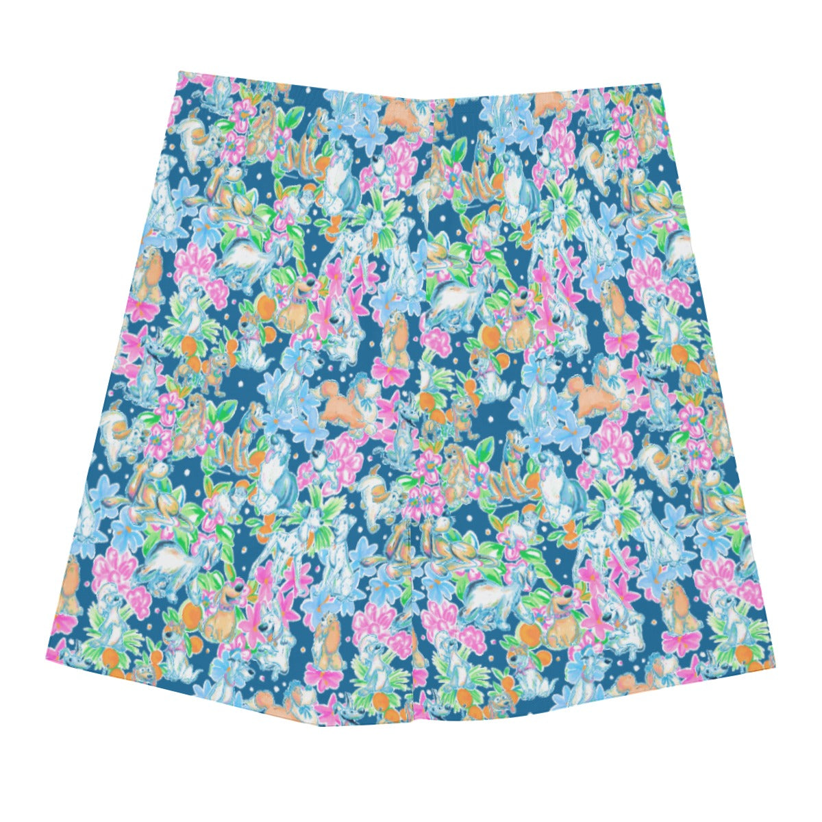 Tropical Paws & Petals - Beloved Dogs - Men’s Pocket Beach Shorts