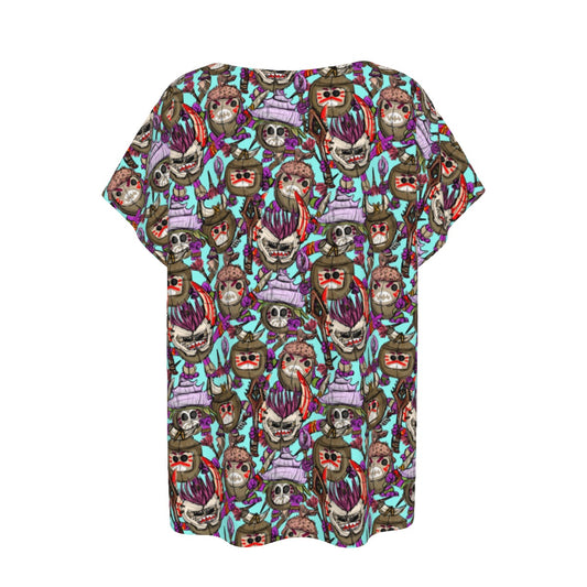 Island Coconut Pirates - Women’s Relaxed Fit Scoop Tee