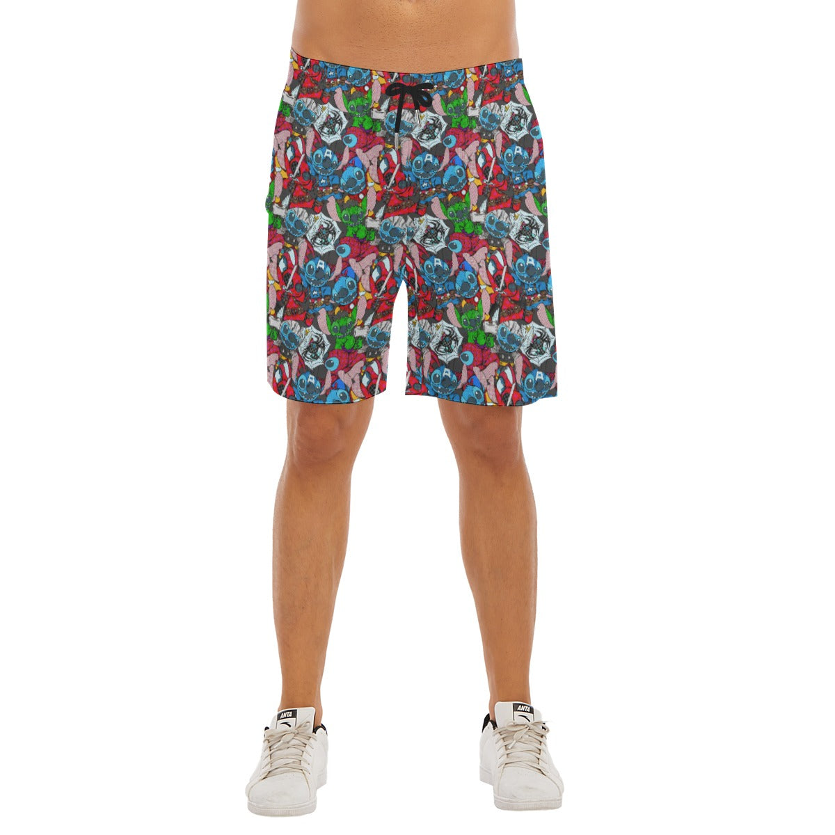 Superhero Stitch - Heroes Assembled - Men’s Pocket Beach Shorts