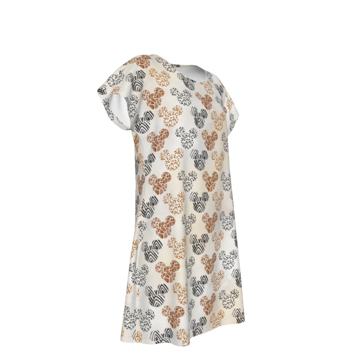 Safari Mouse Ears - Women's T-Shirt Dress