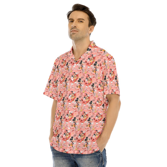 Power Couple Race Ready - Men's Hawaiian Button Up Shirt