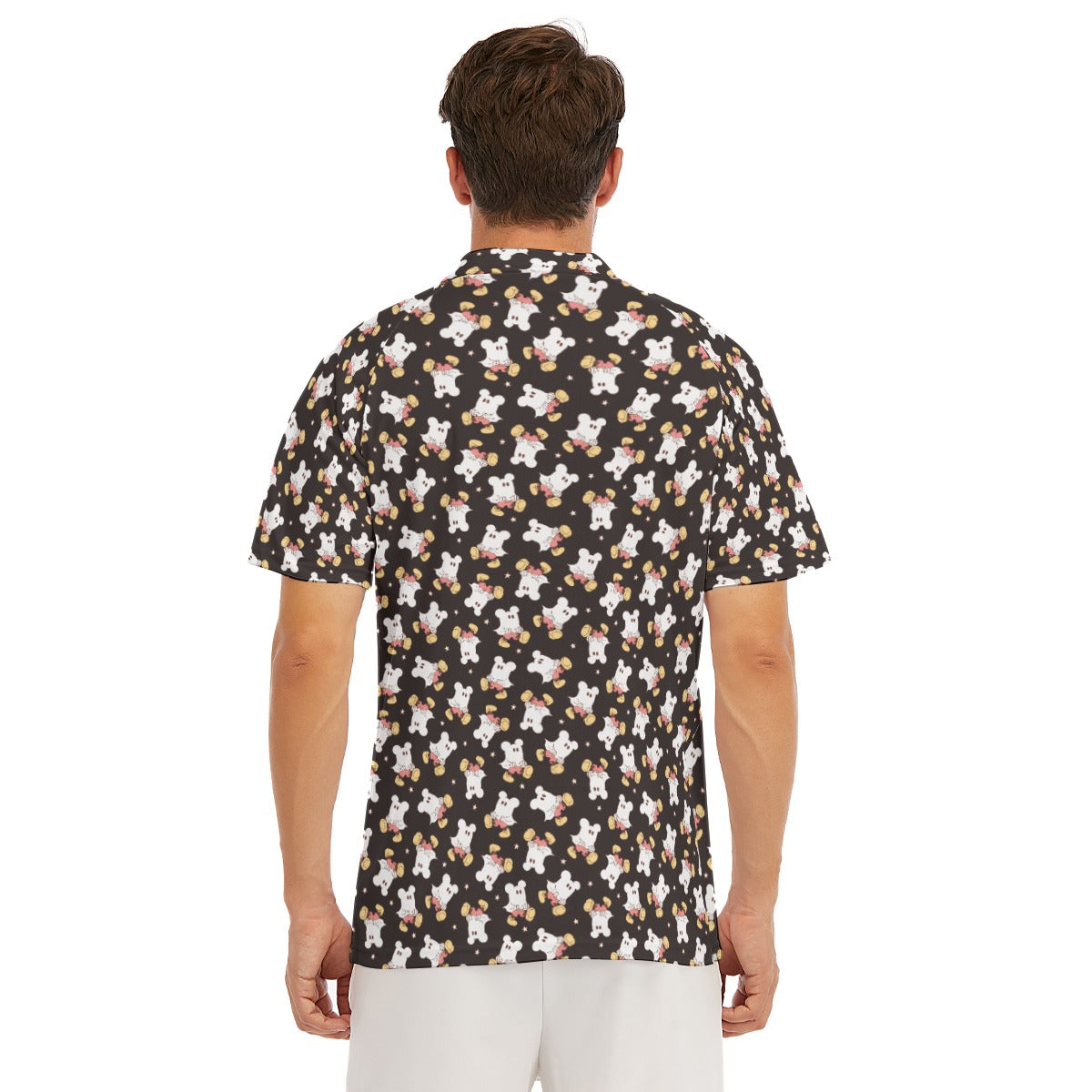 Ghostly Mouse - Men's Polo Shirt