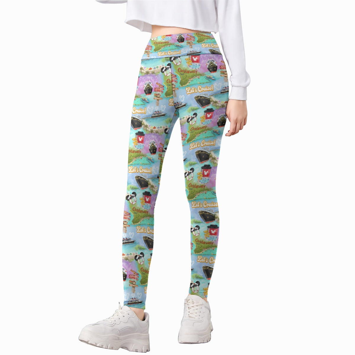 Tropical Castaway Island - Kid's Leggings
