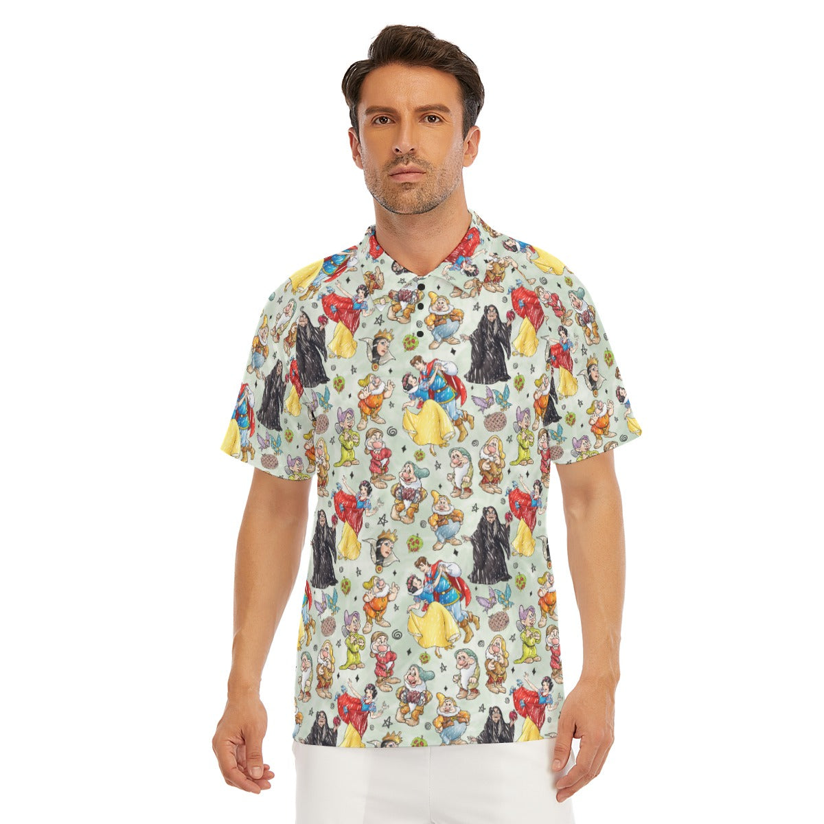 Fairest Crew Sketch - Men's Polo Shirt