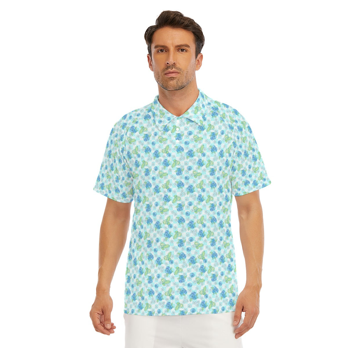 Summer Fruits - Blueberry - Men's Polo Shirt