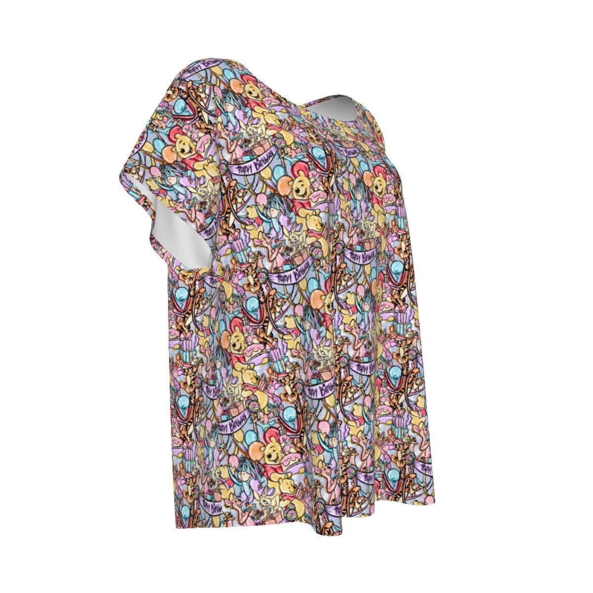Birthday Bash in the Woods - Women’s Relaxed Fit Scoop Tee