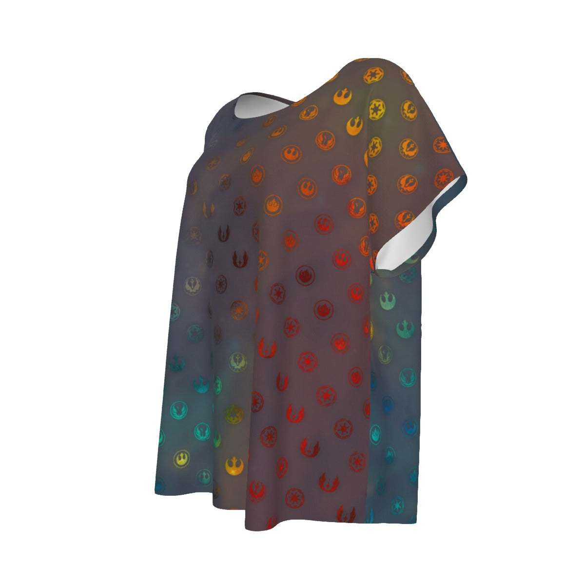 Galaxy Far Away - Women’s Relaxed Fit Scoop Tee