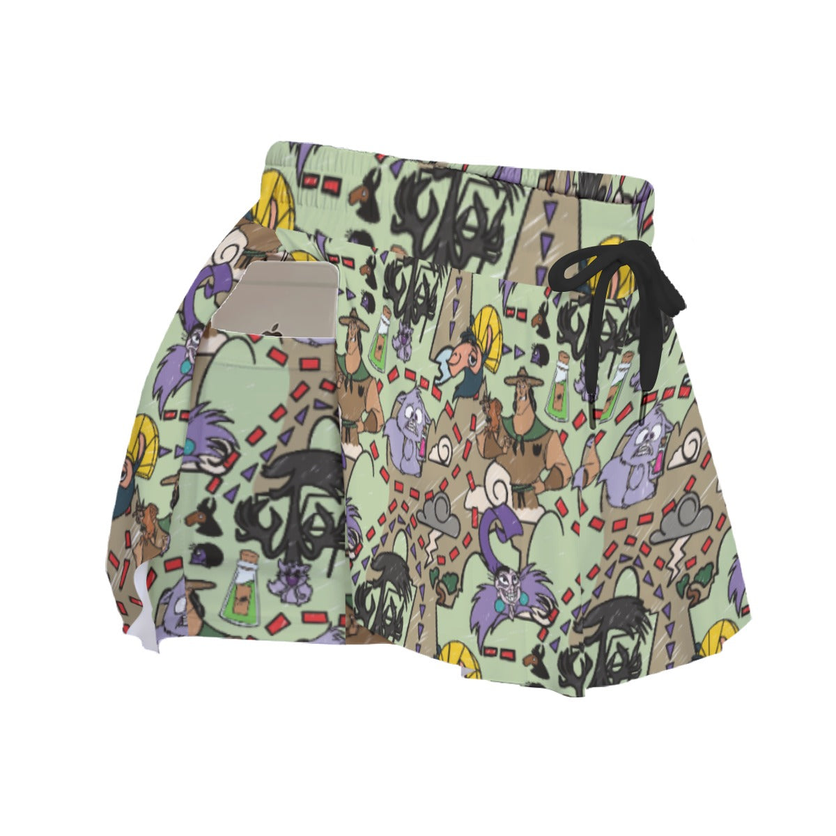 Emperor’s Chaotic Groove - Women's Flowy Pocket Shorts