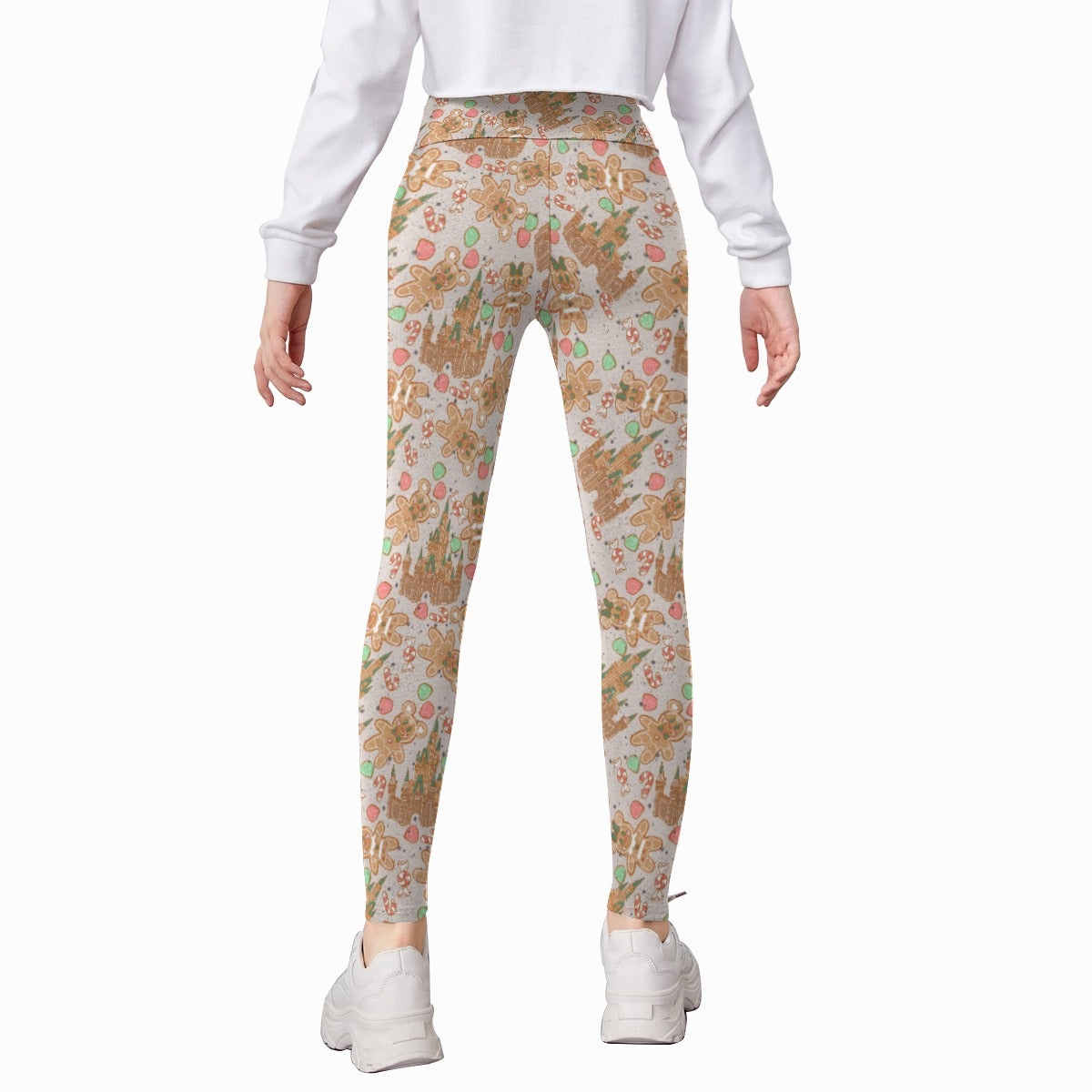 Festive Gingerbread Treats - Kid's Leggings