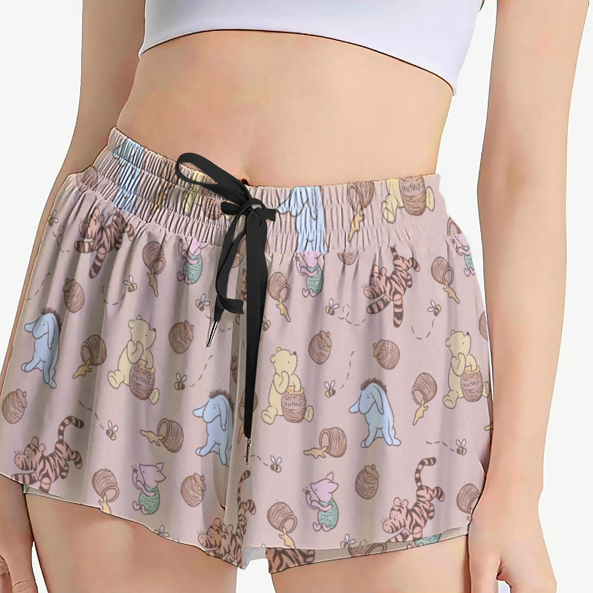 Honey Pot Daydreams - Women's Flowy Pocket Shorts