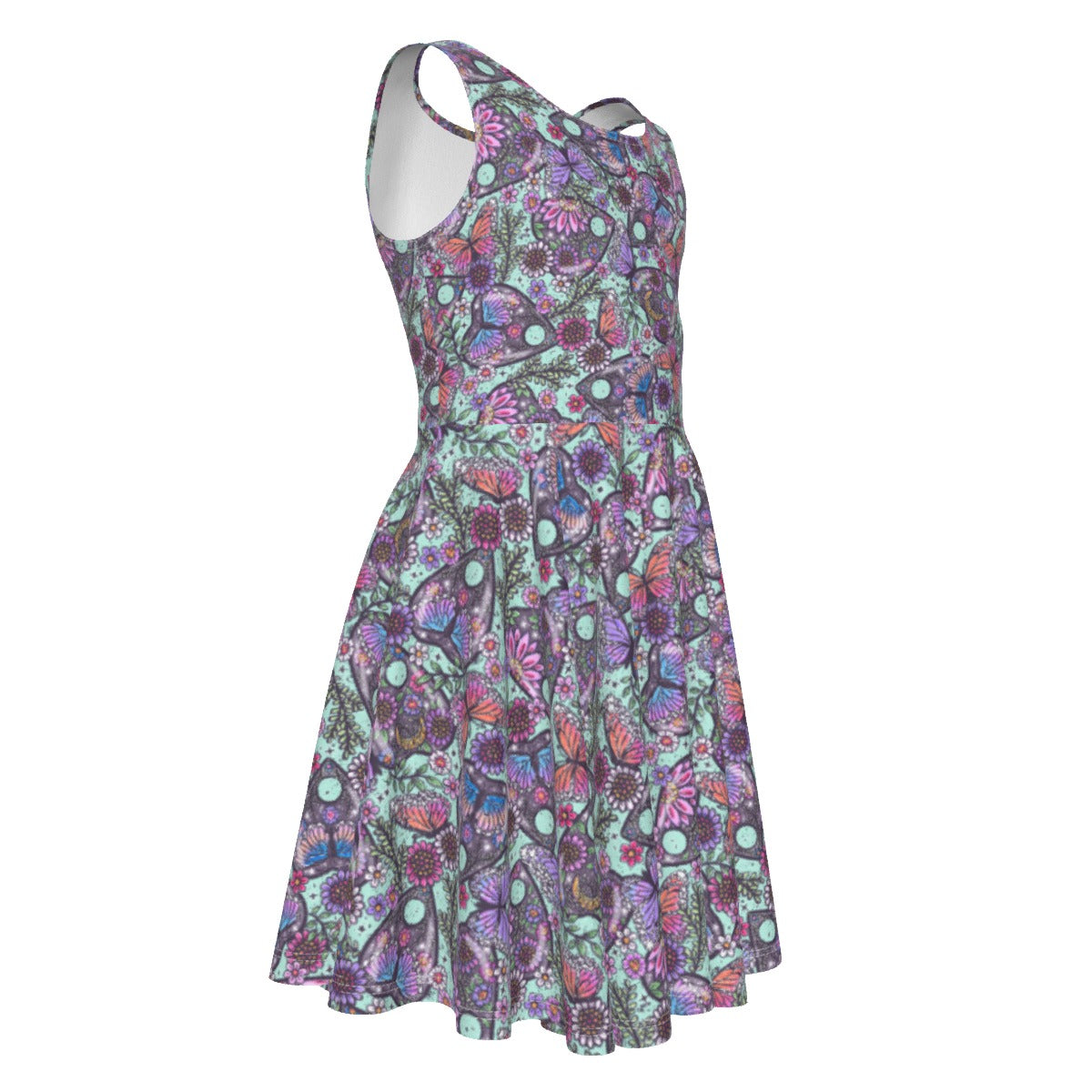 Butterfly Planchettes - Kid's Sleeveless Skater Dress