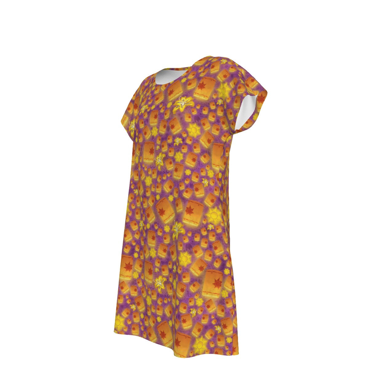 Lantern Glow Festival - Women's T-Shirt Dress