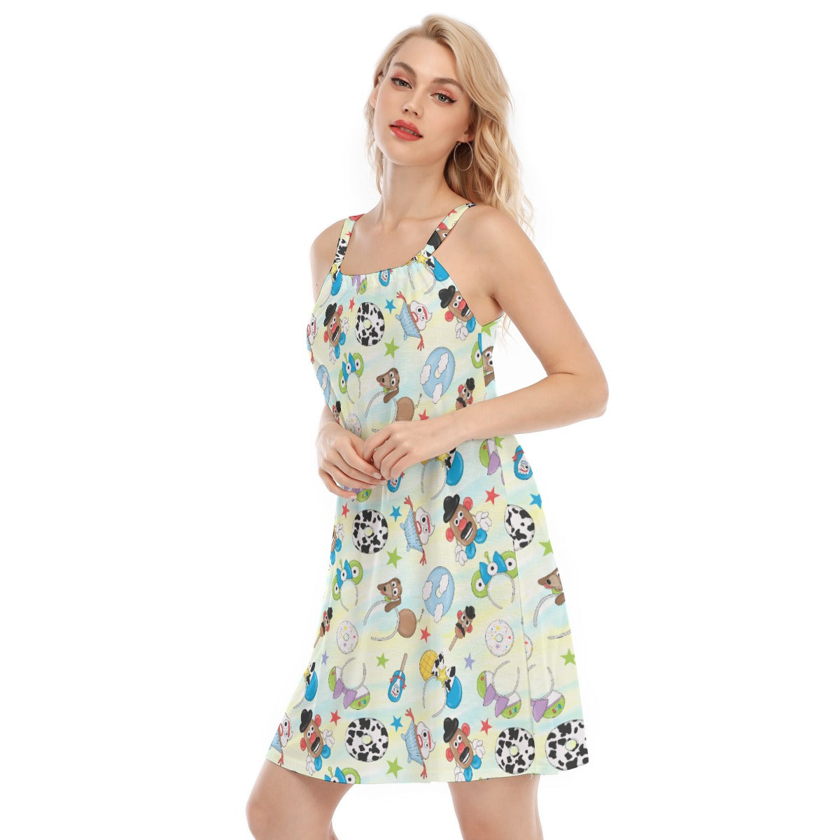 Playful Toy Style Icons - Women’s Adjustable Sundress