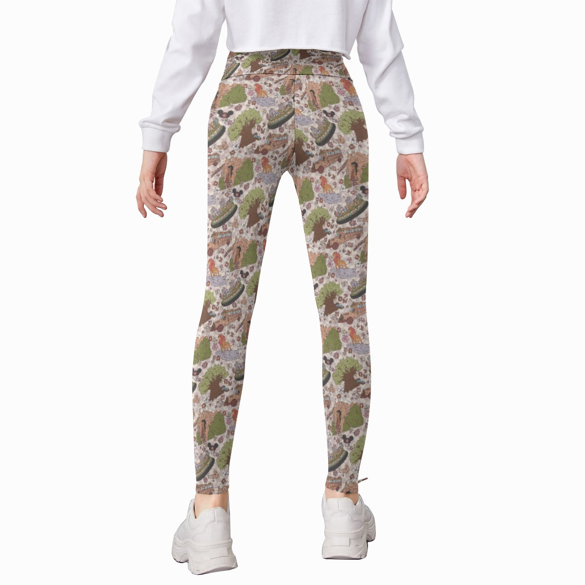 Hand Drawn AK - Kid's Leggings