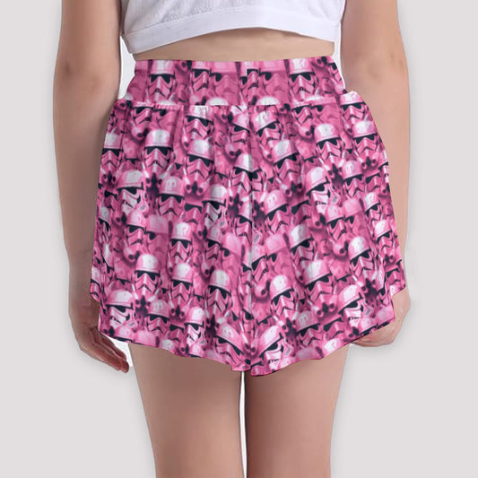 Pink Helmet Battalion - Girls’ Flowy Pocket Shorts