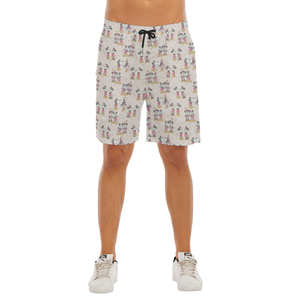 Retro Mouse & Partnernnie - Men’s Pocket Beach Shorts