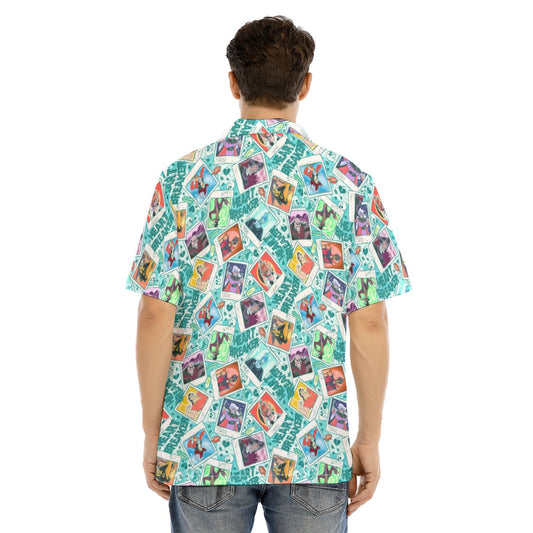 Heartbreaker Villaintine - Men's Hawaiian Button Up Shirt