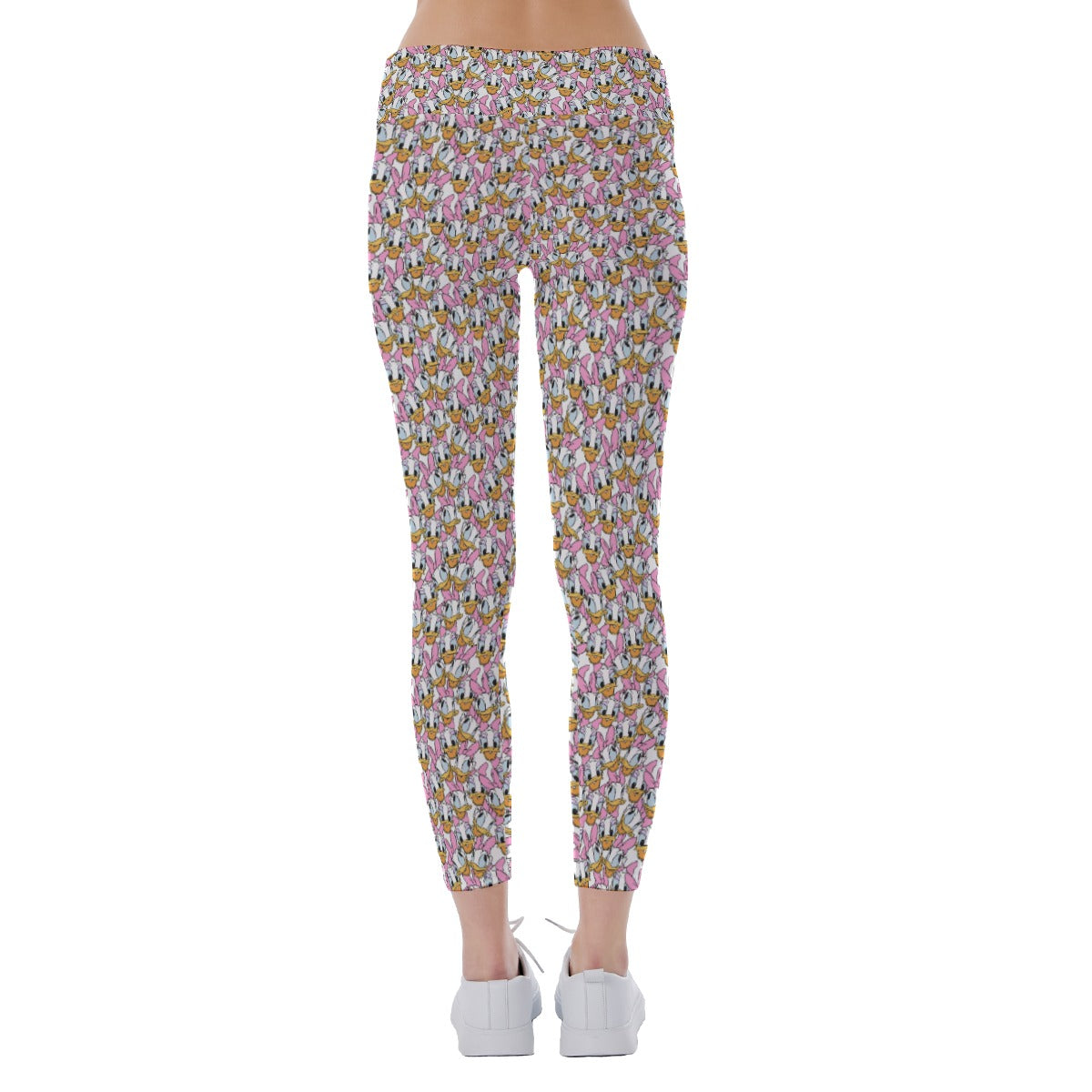 Many Faces of Sassy Duck - Women's Yoga Leggings