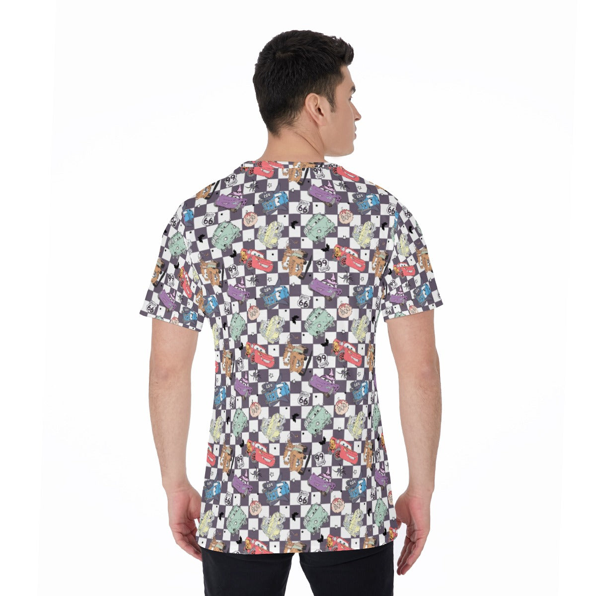 Halloween Racing Crew - Men's Short Sleeve T-Shirt