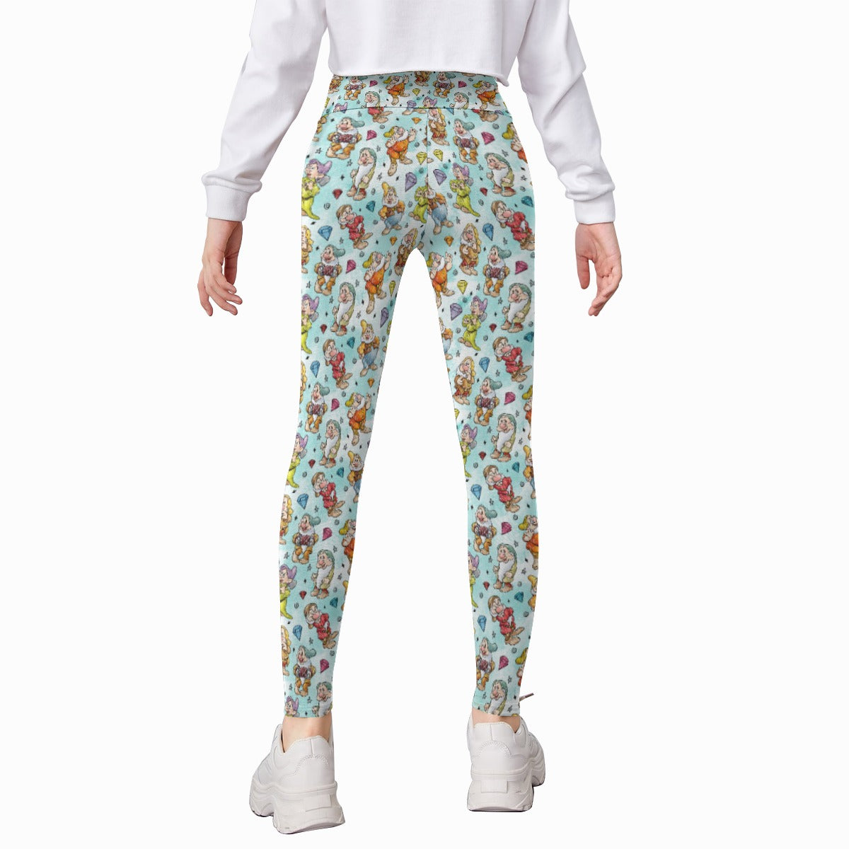 Seven Helpers Sketch - Kid's Leggings