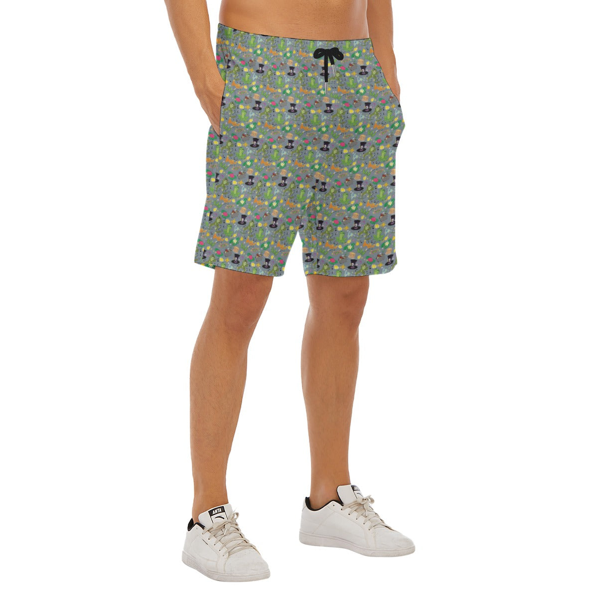 Bayou Princess Icons - Men’s Pocket Beach Shorts