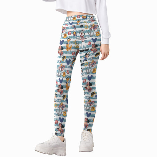 Cruise Crew on Deck - Kid's Leggings