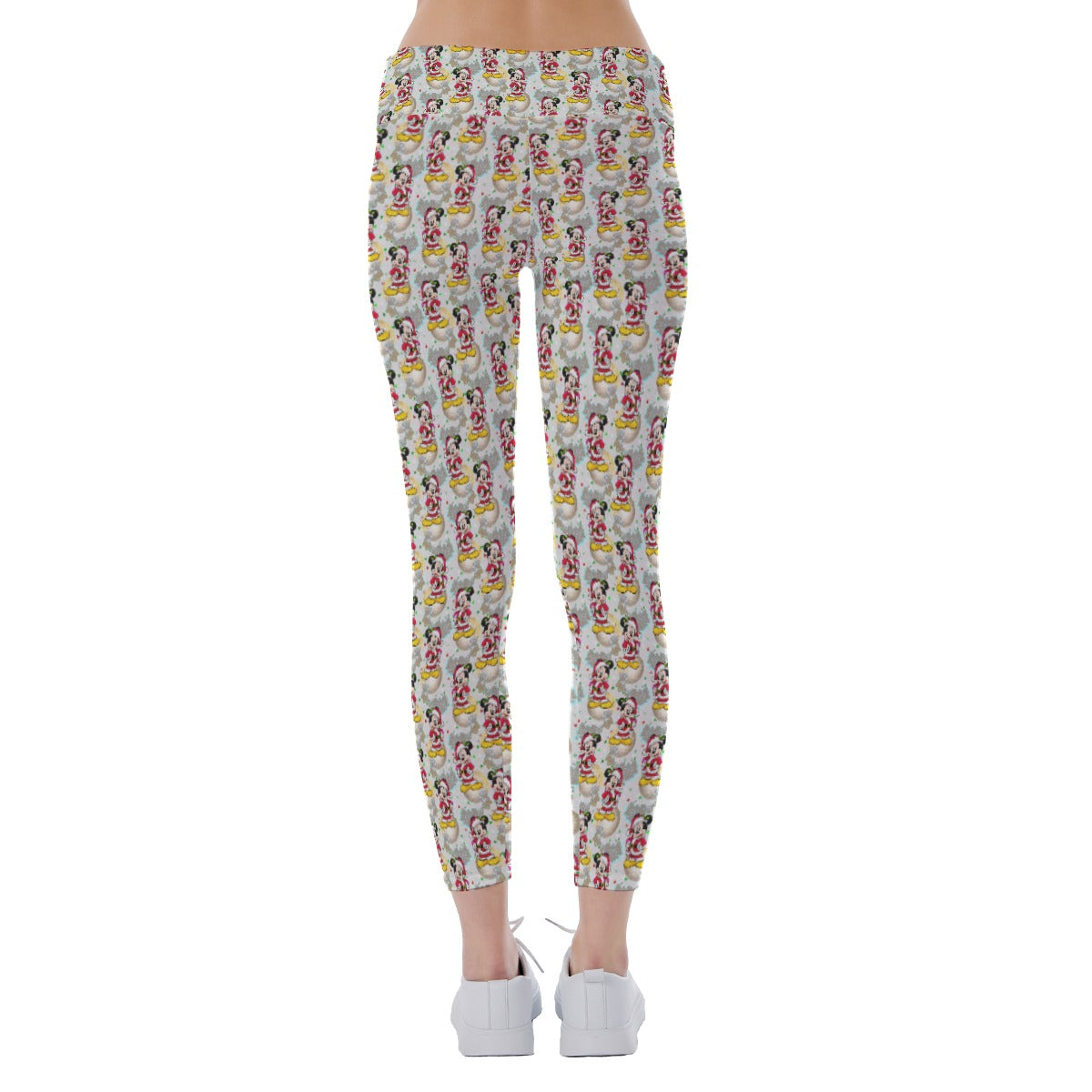 Santa Mouse Celebration - Women's Yoga Leggings