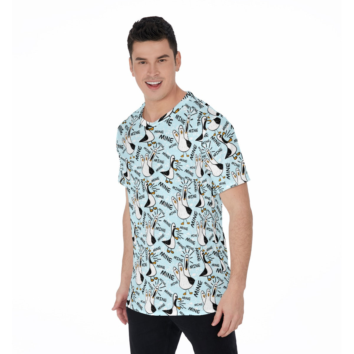 Mine Mine Mine Seagulls - Men's Short Sleeve T-Shirt